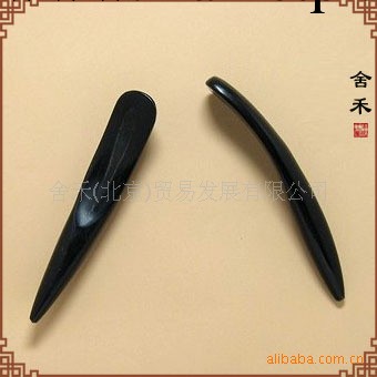 天然牛角半邊按摩棒工廠,批發,進口,代購