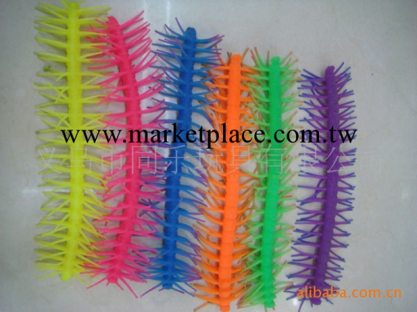 供應蜈蚣毛毛球 整人玩具 發泄玩具 塑料玩具 TPR玩具 環保材料工廠,批發,進口,代購