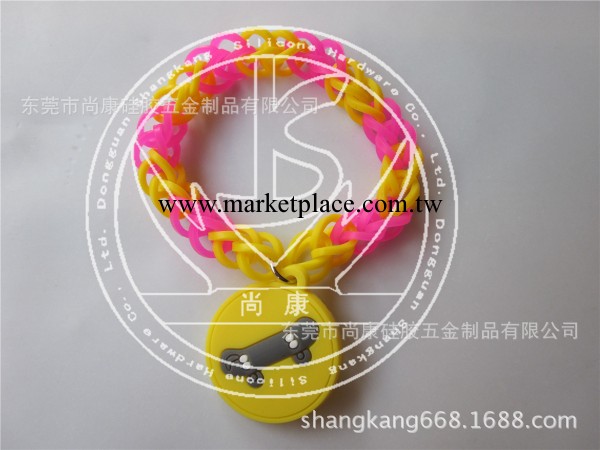 生產供應 時尚創意矽膠禮品手環 優質矽膠橡皮筋diy手鏈 禮品促銷工廠,批發,進口,代購