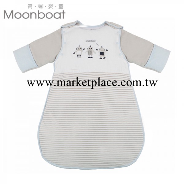 MOONBOAT 嬰兒睡袋冬季純棉 寶寶防踢被 兒童秋冬天鵝絨睡袋工廠,批發,進口,代購