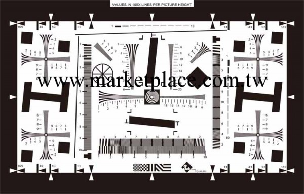 優惠促銷    ISO12233分辨率測試卡，解析度卡工廠,批發,進口,代購