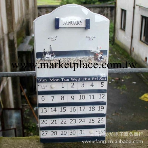 情迷地中海風格 海鷗款帆船裝飾 /立體 傢居日用辦公 臺歷日歷工廠,批發,進口,代購