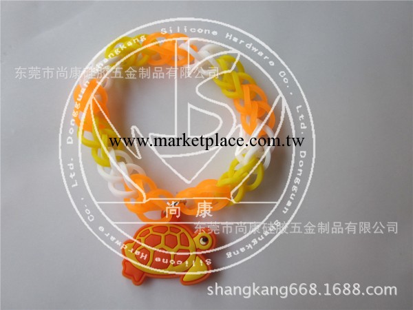 大量供應矽膠橡皮筋 動物吊墜橡皮筋手鏈 顏色鮮艷 可定制編織工廠,批發,進口,代購