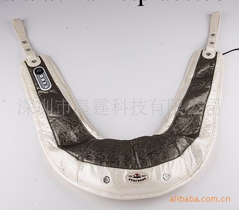 腰背佳花紋PU頸肩背部捶打按摩器(帶)/拍拍樂工廠,批發,進口,代購