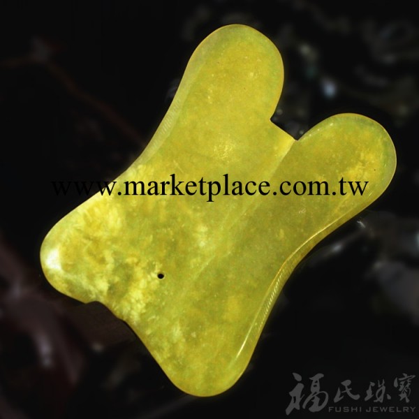天然岫玉刮痧板 大號收腰玉石刮痧 美容養顏 批發 非砭石刮痧板工廠,批發,進口,代購