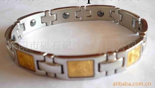 鈦、不繡鋼面包磁、男帶觀音女帶佛  色彩柏金手鐲、磁療飾品、工廠,批發,進口,代購