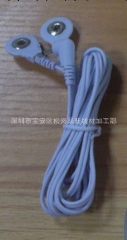 深圳廠傢低價1拖2的扣式電療導線（經絡語音電療機專用）批發・進口・工廠・代買・代購
