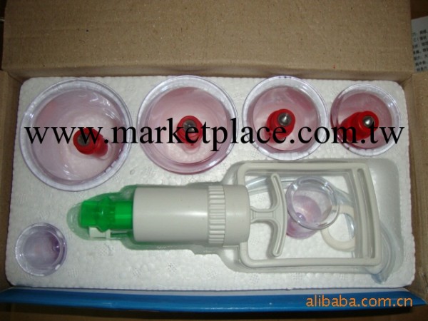 廠傢直銷康玲品牌保健真空拔罐器6罐帶磁療針灸拔罐器批發工廠,批發,進口,代購