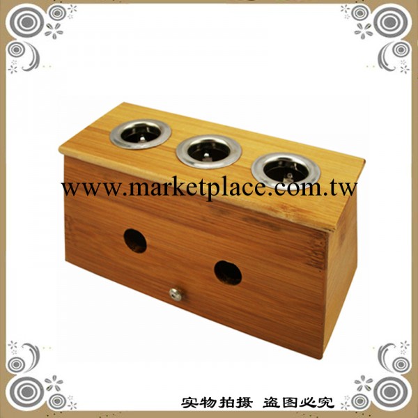 廠傢直銷竹制三孔艾灸盒 溫灸器 艾灸器 艾盒 三眼艾灸器工廠,批發,進口,代購