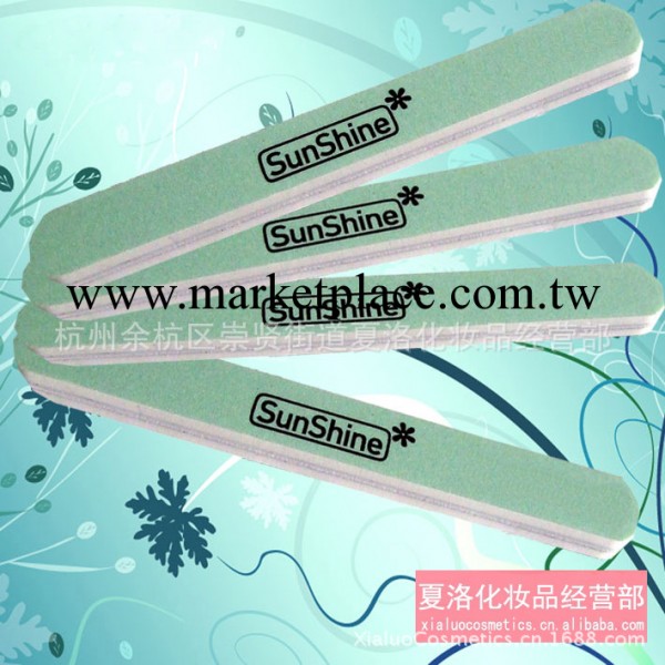 美甲用品 韓國SunShine指甲拋光條 打蠟條 雙面兩用 甲面拋亮工具工廠,批發,進口,代購