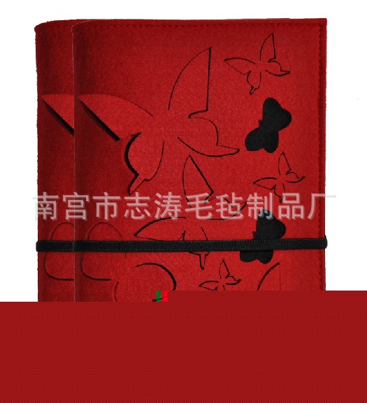供應毛氈記事本 活頁 訂做筆記本 練習本 毛氈日記本 圖案可訂做工廠,批發,進口,代購