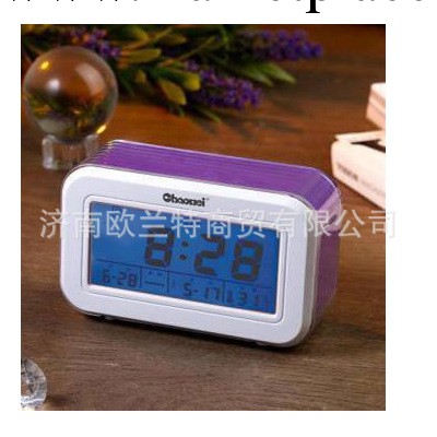 智能聲控背光語音萬年歷   大屏幕液晶顯示   自動報時   CW8372工廠,批發,進口,代購