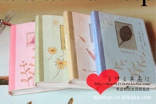 韓國文具批發 俱進落葉大64K膠套本加厚日程本|記事本|日記本 4款工廠,批發,進口,代購