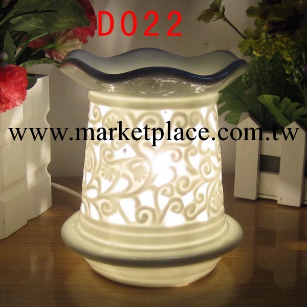 陶瓷香薰燈 時尚香薰燈插電香薰燈 編號D022白工廠,批發,進口,代購