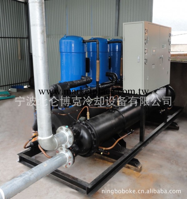寧波冷水機生產廠傢直銷180KW制冷量開放式水冷冷水機 確保足匹工廠,批發,進口,代購