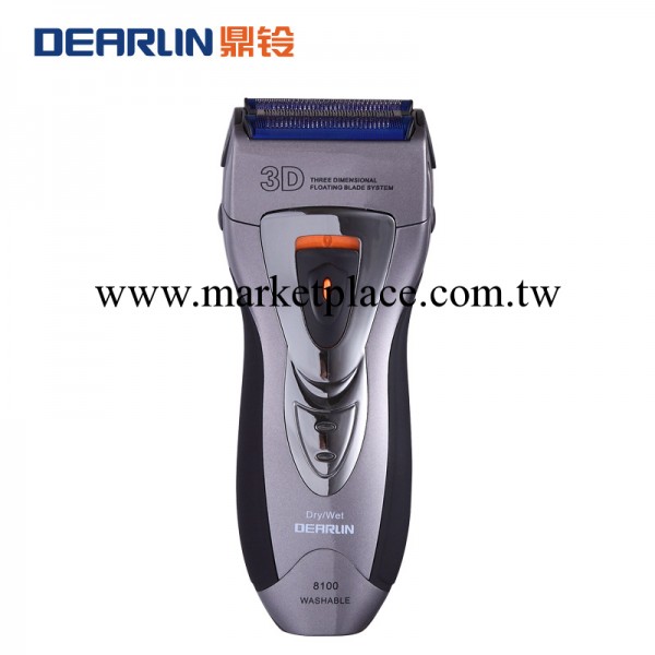 鼎鈴 超薄貼面三刀頭 全身水洗 電動 往復式剃須刀RSCW-8100工廠,批發,進口,代購