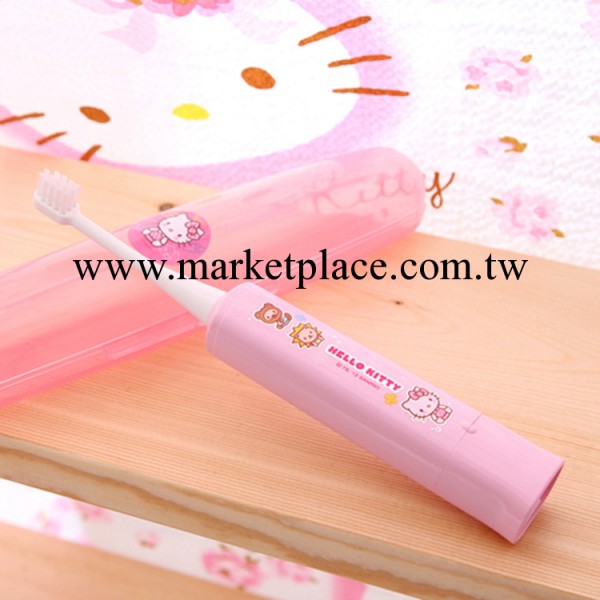 日本進口正品hellokitty 寶寶電動牙刷套裝工廠,批發,進口,代購