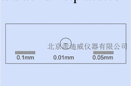 生產供應 目鏡測微尺  物鏡測微尺 顯微鏡測量尺工廠,批發,進口,代購