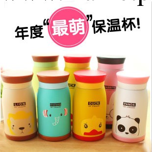 代發韓版可愛卡通創意不銹鋼大肚保溫杯 辦公保溫瓶水杯子 大小號工廠,批發,進口,代購