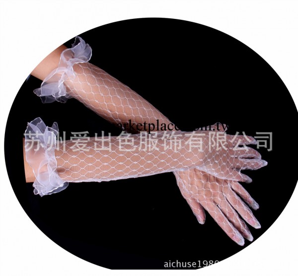 供應   新娘長款手套  婚紗手套  廠傢直銷  1件起批工廠,批發,進口,代購