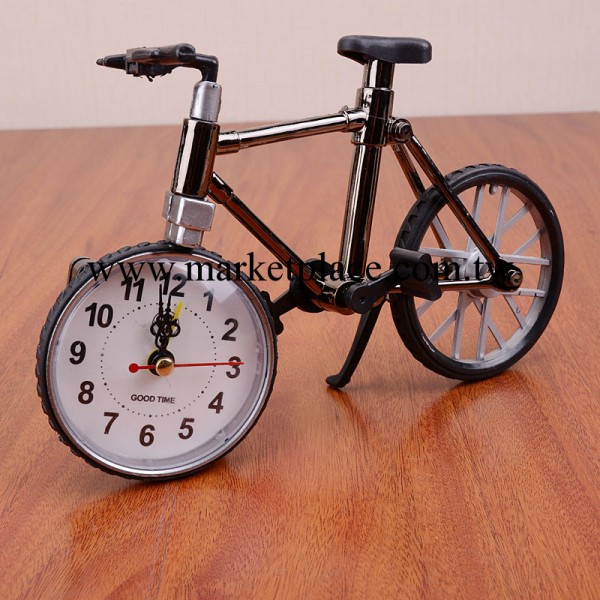 K1123  OK19AB自行車鬧鐘 創意個性鬧鐘 學生禮品贈品，工藝品工廠,批發,進口,代購
