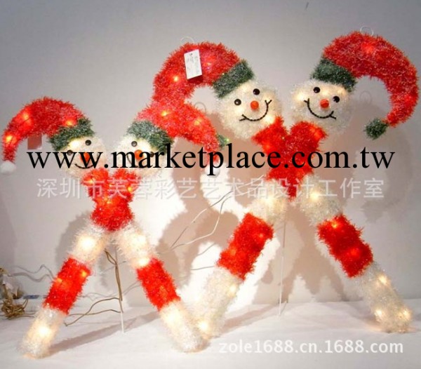 聖誕卡通裝飾品 聖誕糖果 PVC毛絨糖果 聖誕LED裝飾單品配件批發・進口・工廠・代買・代購