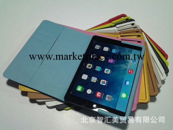 廠傢新款 蘋果ipad5超薄皮套 ipad air smart cover case同款皮套工廠,批發,進口,代購