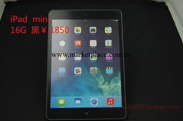 Apple/蘋果/ iPad mini  平板電腦 （16G WIFI版）黑色 客服機工廠,批發,進口,代購