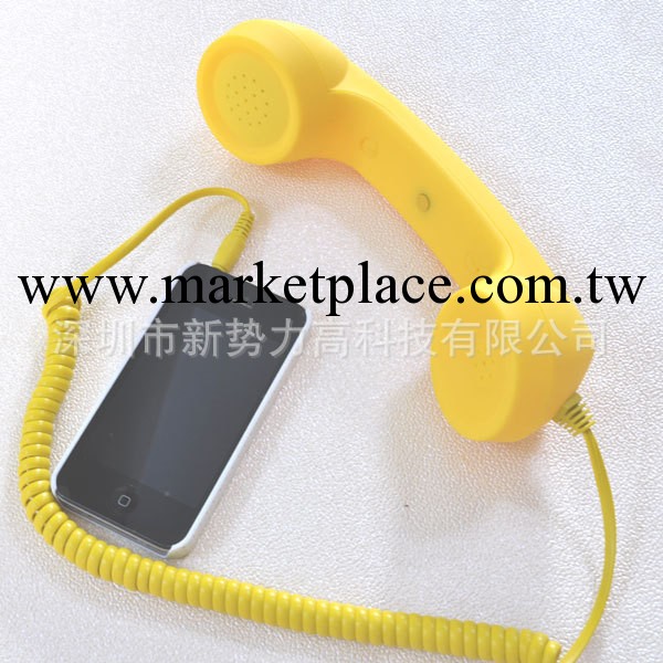 廠傢直銷 正品 迷你iphone手機聽筒 ipad 復古聽筒 磨砂通用型工廠,批發,進口,代購