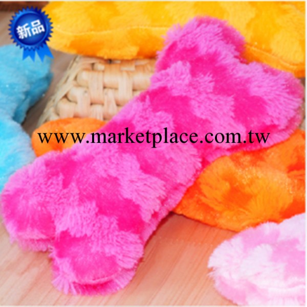 毛絨小骨頭發聲玩具 寵物玩具 毛絨玩具 發聲玩具 寵物用品廠傢工廠,批發,進口,代購
