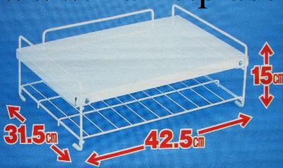 1個起售 出口日本 2層置物架 整理收納各種小物件調味品 鍋碗瓢盆批發・進口・工廠・代買・代購