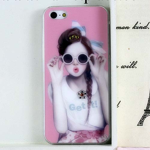 colourhorse新款卡通蘋果5s保護外殼 iphone4s手機套鉆殼廠傢批發工廠,批發,進口,代購