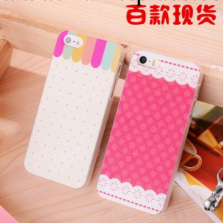 蘋果5s卡通皮紋手機殼iphone5s保護套4s透明浮雕殼彩繪皮紋殼工廠,批發,進口,代購
