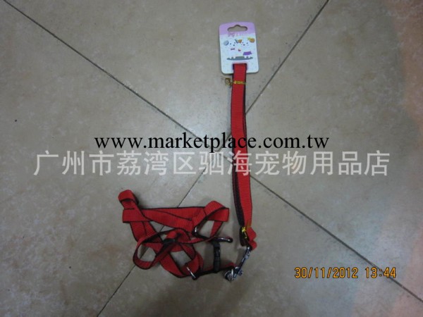 供應寵物用品*寵物牽引繩*寵物牽引帶*寵物項圈*印花縫佈胸背 寵工廠,批發,進口,代購