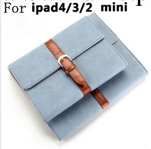 蘋果ipad4保護套 復古辦公 腰帶皮套 ipad3/2支架皮套 休眠保護套批發・進口・工廠・代買・代購