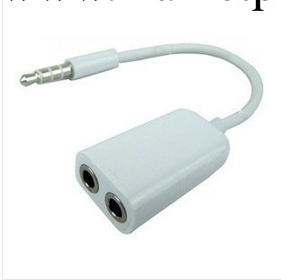 蘋果一分二情侶音頻線 iPhone一分二音頻分線器 一拖二情侶耳機線工廠,批發,進口,代購