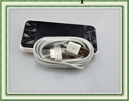 廠傢：正品 蘋果4代手機數據線充電線  IPHONE/IPOD充電線數據線批發・進口・工廠・代買・代購