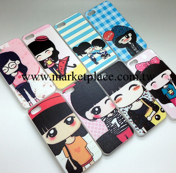 iphone5s手機殼 iphone4s浮雕殼 可愛萌小希 蘋果保護套手機套殼工廠,批發,進口,代購