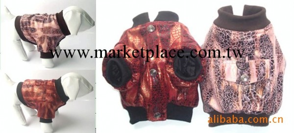 狗狗精美皮衣外套 高檔寵物用品 秋冬狗衣服  狗狗用品工廠,批發,進口,代購