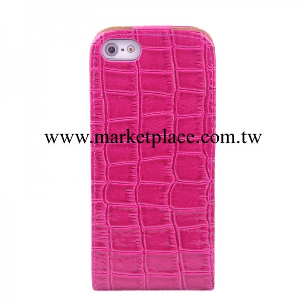 廠傢批發 特價促銷 蘋果5代保護套 iphone5鱷魚紋手機皮套工廠,批發,進口,代購