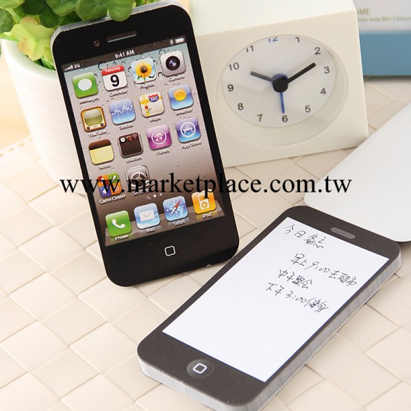 韓國文具 iphone蘋果手機便簽本 記事本 趣味辦公文具用品禮品工廠,批發,進口,代購