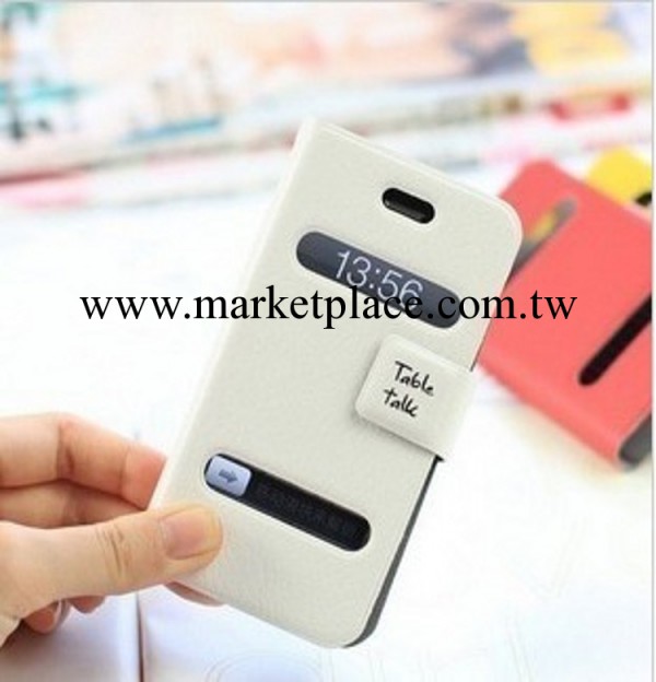 批發韓國蘋果手機套皮套左右開翻蓋iphone4 4S軟套5代手機殼超薄工廠,批發,進口,代購