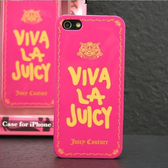 Juicy couture 潮牌橘滋新款 iphone5 手機殼 蘋果5S保護殼 外殼批發・進口・工廠・代買・代購