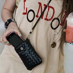 2014新款女包潮 夏季新品 韓版iphone編織手機包斜跨迷你小包包工廠,批發,進口,代購