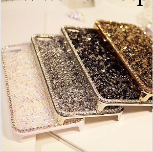 韓版 潮流 蘋果4代  奢華滿鉆 手機殼 iphone5 鑲鉆手機套工廠,批發,進口,代購