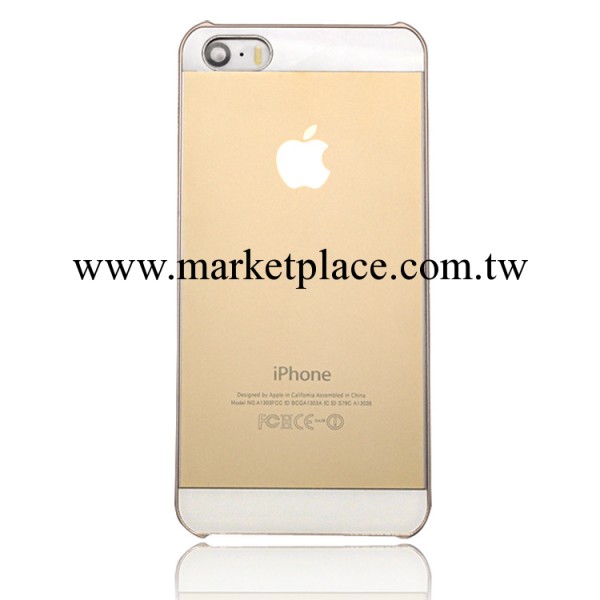 新款直銷5S土豪金手機殼 iPhone5手機殼 蘋果5S保護套  批發 外殼工廠,批發,進口,代購