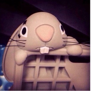 限量版Moschino兔子 蘋果iphone5手機殼5S卡通矽膠套4S保護套工廠,批發,進口,代購