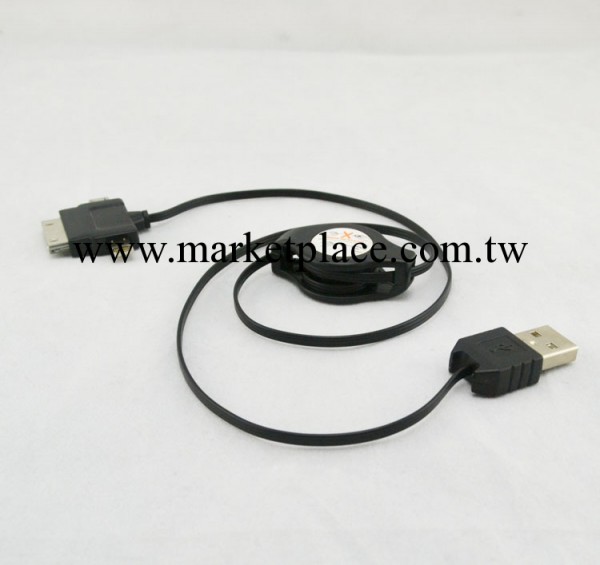 蘋果5/5S 蘋果4/4S MICRO USB 三合一手機雙拉數據線 充電線工廠,批發,進口,代購
