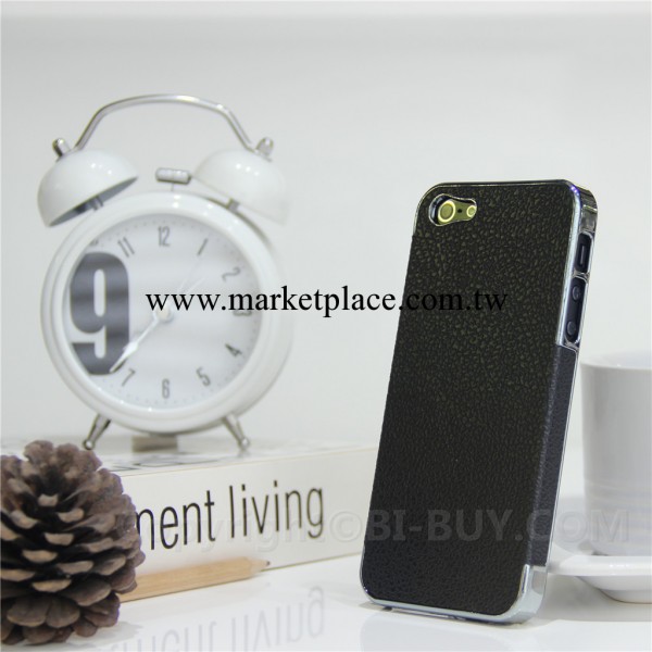 工廠直銷 iphone5 蘋果五代新款手機保護套 荔枝紋貼皮工藝外殼工廠,批發,進口,代購