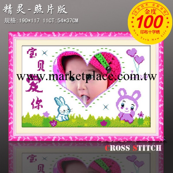 精品十字繡套件 批發 金度100十字繡 5109精靈（照片版）工廠,批發,進口,代購